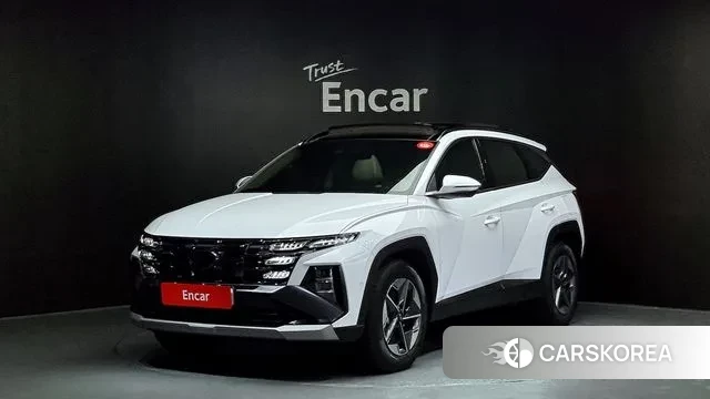 Hyundai The New Tucson Hybrid (NX4) 2024 Белый из Кореи