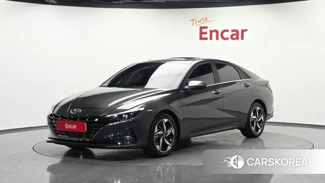 Hyundai Avante (CN7) 2022 Серый из Кореи
