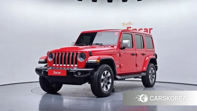 Jeep Wrangler (JL) 2023 Красный из Кореи