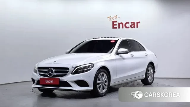Mercedes-Benz C-Class W205 2020 Белый из Кореи