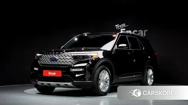 Ford Explorer 6th Generation 2021 Черный из Кореи
