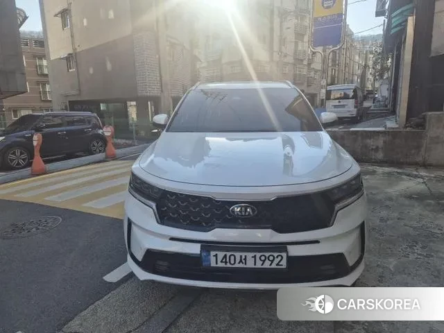 Kia Sorento 4th Generation 2021 Белый из Кореи
