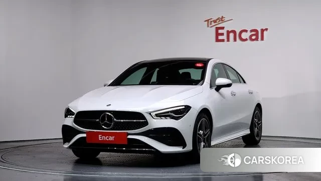 Mercedes-Benz CLA-Class C118 2025 Белый из Кореи