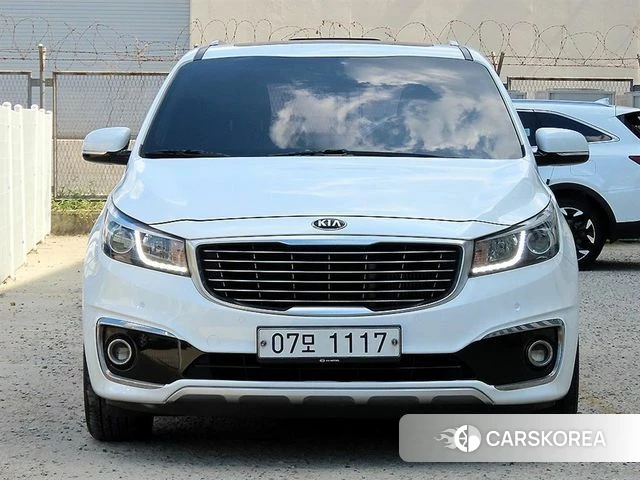 Kia All New Carnival 2018 Белый из Кореи