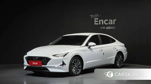 Hyundai Sonata (DN8) 2019 Белый из Кореи