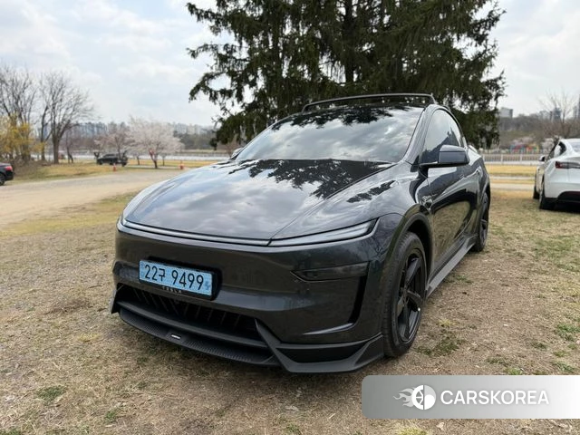 Tesla Model Y 2025 Серый из Кореи