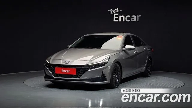 Hyundai Avante (CN7) 2020 Серебряный из Кореи