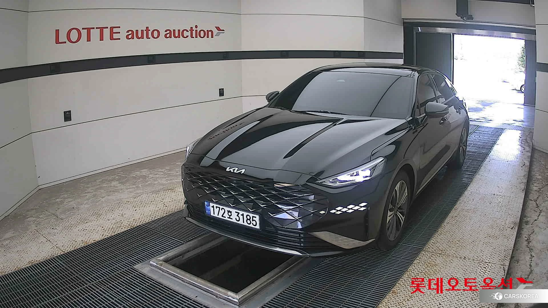 Kia K8 Hybrid 2023 Aurora Black Pearl из Кореи