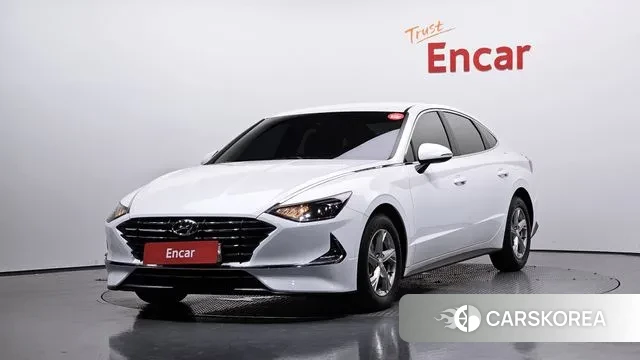 Hyundai Sonata (DN8) 2019 Белый из Кореи