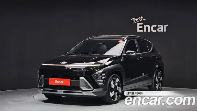 Hyundai Kona (SX2) 2023 Черный из Кореи