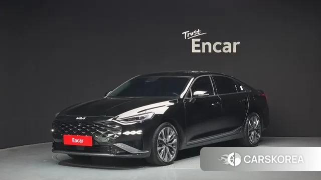 Kia K8 2021 Черный из Кореи