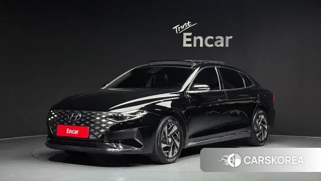 Hyundai The New Grandeur IG Hybrid 2022 Черный из Кореи