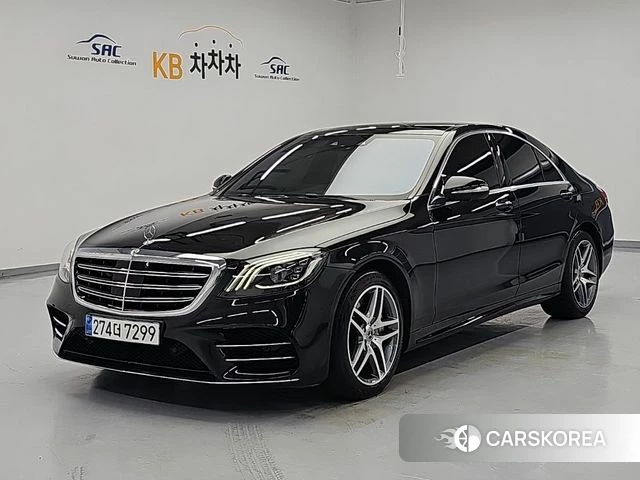 Mercedes-Benz S-Class W222 2020 Черный из Кореи