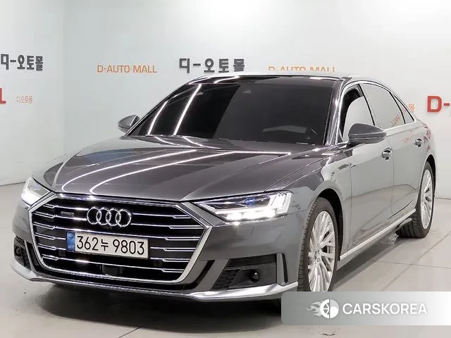 Audi A8 (D5) 2021 Серый из Кореи
