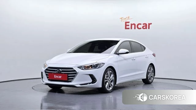 Hyundai Avante AD 2018 Белый из Кореи