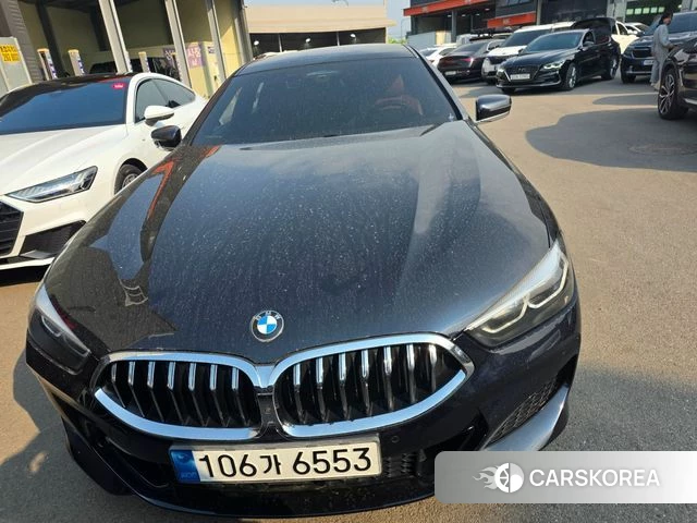 BMW 8 Series (G15) 2022 Черный из Кореи