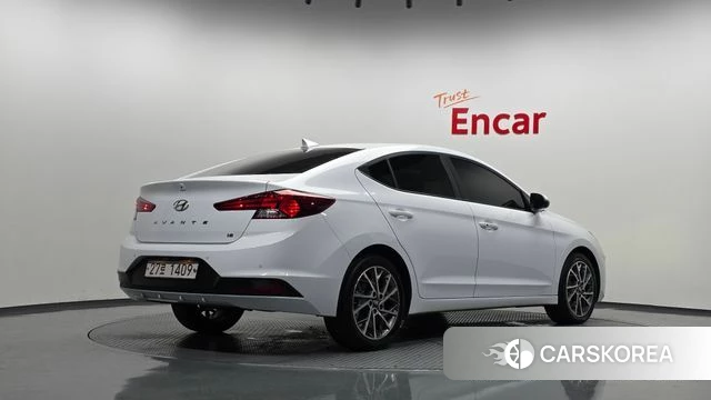 Hyundai The New Avante AD 2019 Белый из Кореи