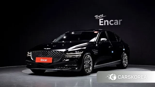Genesis G80 (RG3) 2020 Черный из Кореи