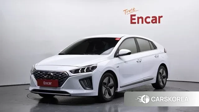 Hyundai The New Ionic Hybrid 2019 Белый из Кореи