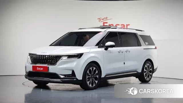 Kia Carnival 4th generation 2023 Белый из Кореи