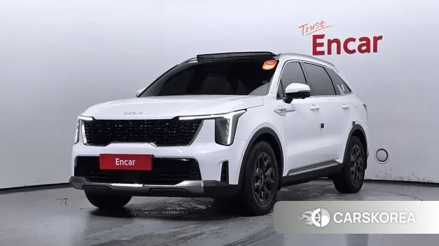 Kia The New Sorento 4th Generation 2023 Белый из Кореи