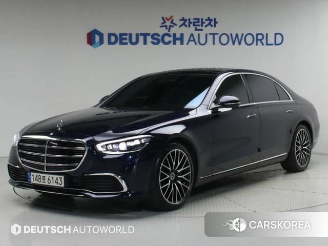 Mercedes-Benz S-Class W223 2022 Синий из Кореи