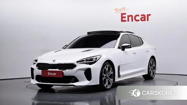 Kia Stinger 2019 Белый из Кореи