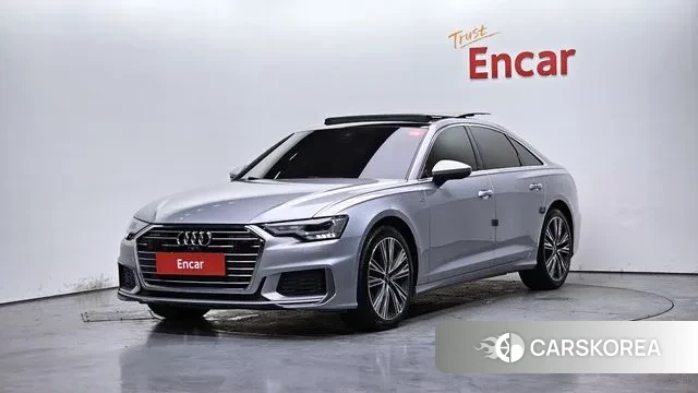 Audi A6 (C8) 2022 Серебряный из Кореи