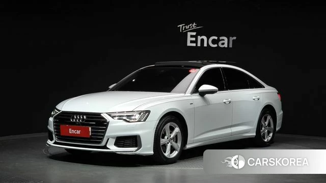 Audi A6 (C8) 2020 Белый из Кореи