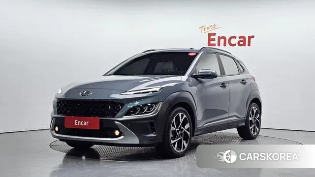 Hyundai The New Kona 2021 Небесно-голубой из Кореи