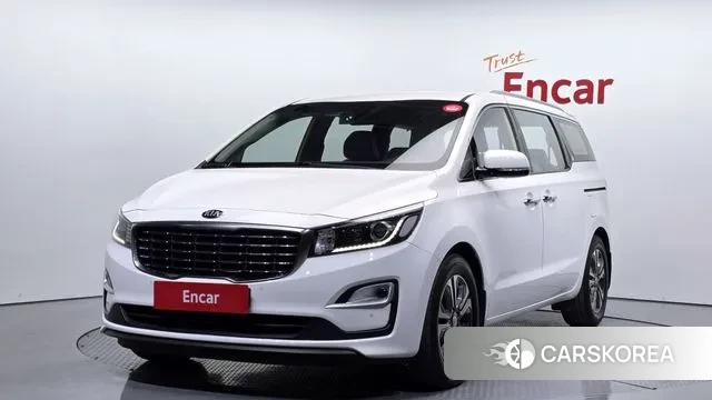 Kia The New Carnival 2018 Белый из Кореи