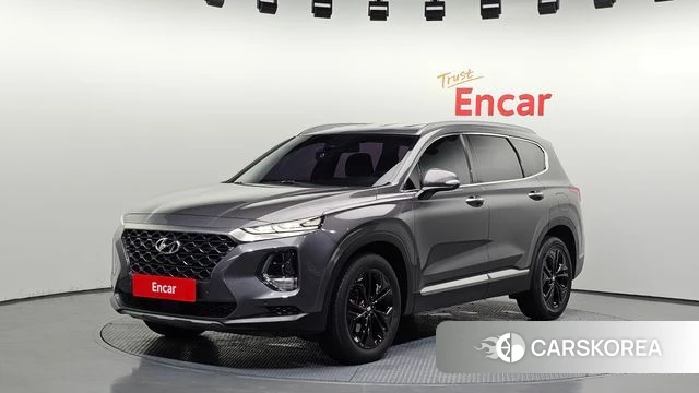 Hyundai Santa Fe TM 2019 Серый из Кореи