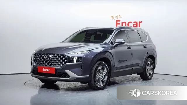 Hyundai The New Santa Fe 2021 Серый из Кореи