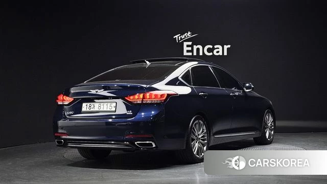 Genesis G80 2018 Синий из Кореи