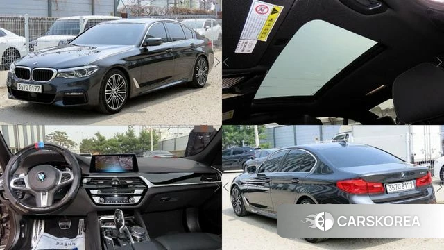 BMW 5 Series (G30) 2020 Серый из Кореи