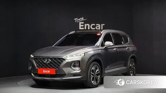 Hyundai Santa Fe TM 2018 Серый из Кореи
