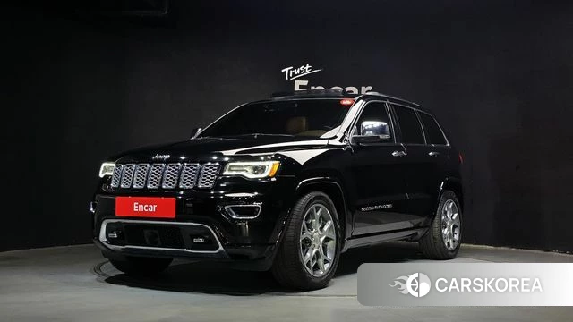 Jeep Grand Cherokee 2021 Черный из Кореи