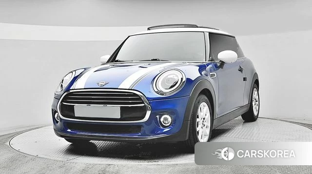 Mini Cooper 2021 Синий из Кореи