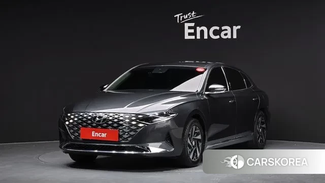 Hyundai The New Grandeur IG Hybrid 2021 Серый из Кореи
