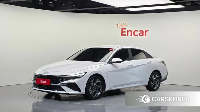 Hyundai The New Avante (CN7) 2023 Белый из Кореи