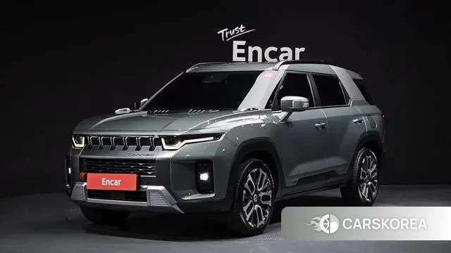 Ssangyong Torres 2023 Зеленый из Кореи