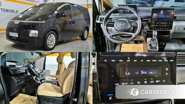 Hyundai Staria 2025 Черный из Кореи