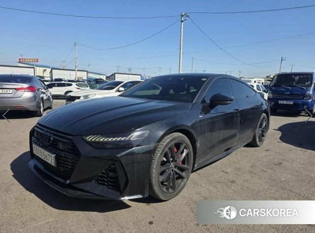 Audi A7 (4K) 2022 Черный из Кореи