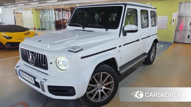 Mercedes-Benz G-Class W463b 2021 Белый из Кореи