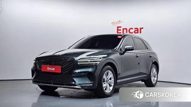 Genesis GV70 2022 Темно-зеленый из Кореи