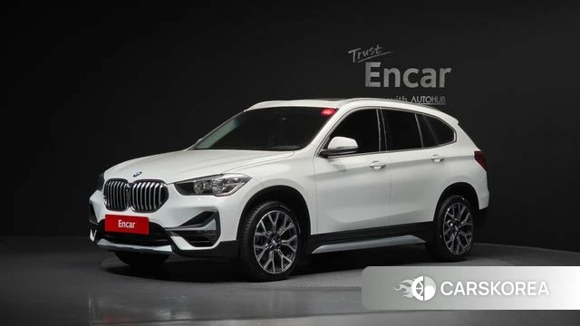 BMW X1 (F48) 2022 Белый из Кореи