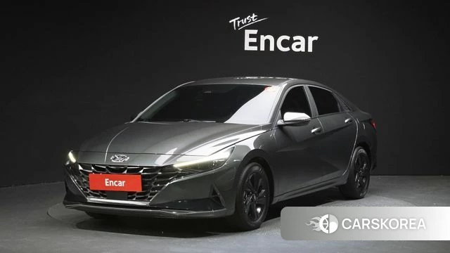 Hyundai Avante Hybrid (CN7) 2023 Серый из Кореи