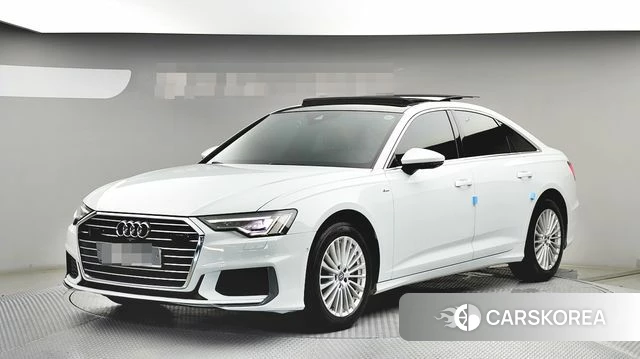 Audi A6 (C8) 2020 Белый из Кореи