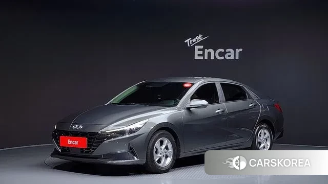Hyundai Avante (CN7) 2021 Серый из Кореи