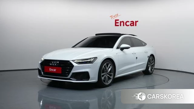 Audi A7 (4K) 2020 Белый из Кореи